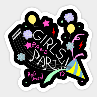 Garuparty Ikebukuro 2019 Black Sticker